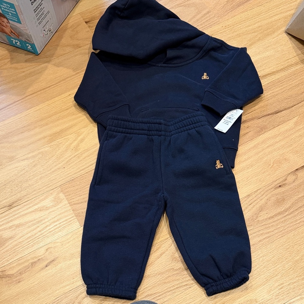 Gap Kids Dark Blue Jogger Set